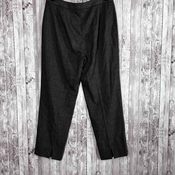 Piazza Sempione Brown Wool Tweed Dress Pants - Picture 4 of 6